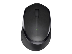 Ratón inalámbrico YIZHOOD M330 1000DPI óptico silencioso 2,4 GHz con receptor USB para oficina en casa usando PC negro