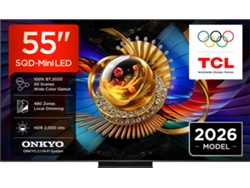 TV TCL 55Q7D Pro (SQD-MINILED - 55'' - 140 cm - 4K Ultra HD - Smart TV)