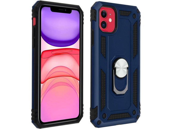 Funda iPhone 11 AVIZAR Anillo Azul