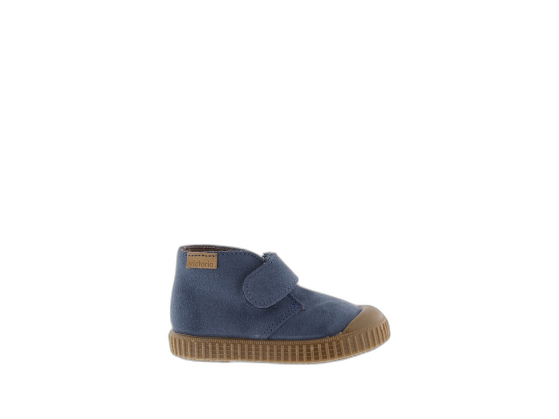 Botas de Beb VICTORIA Serraje Safari Piel Azul 27 Worten.es