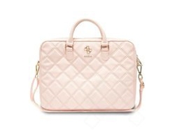 Bolso Para Ordenador Guess Con Logotipo De Metal 4g Grained Pu 15/16 - Rosa
