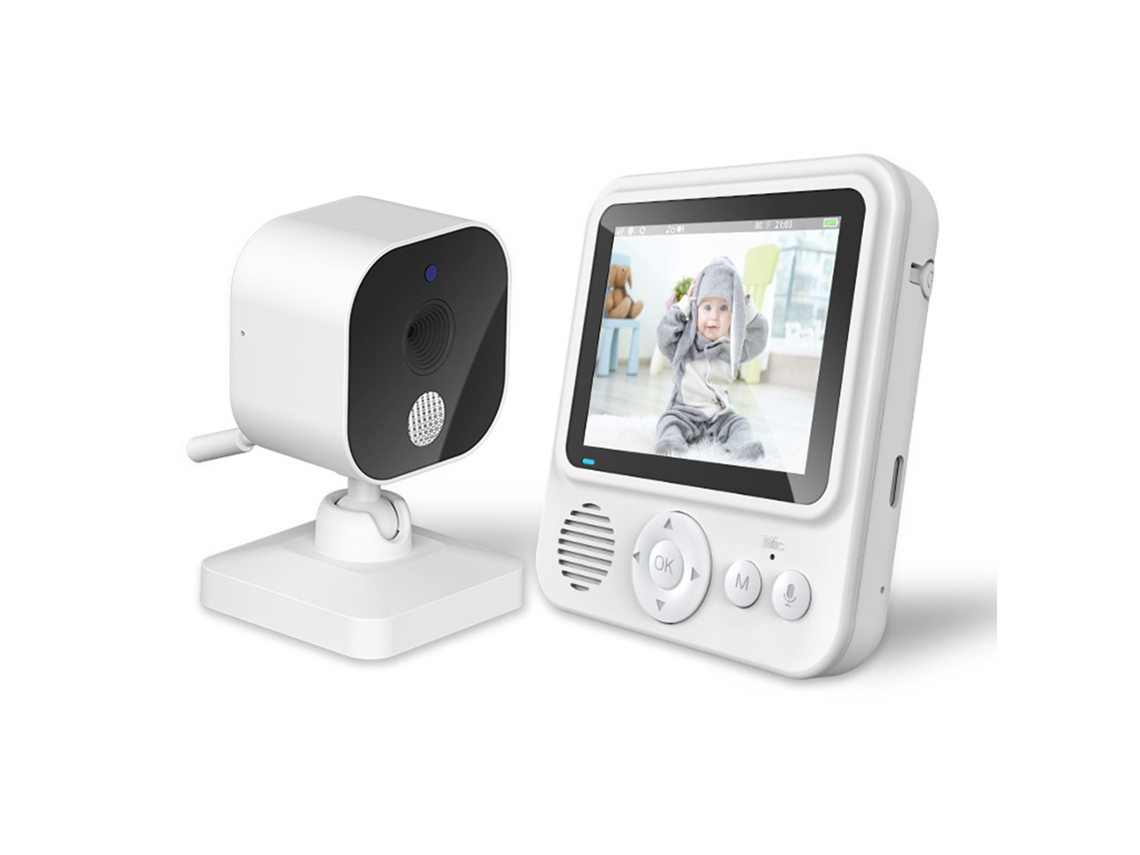 YUYSAN Abm900 Baby Monitor Monitor de bebé inalámbrico con pantalla de 2,5 pulgadas e intercomunicador de voz en pantalla