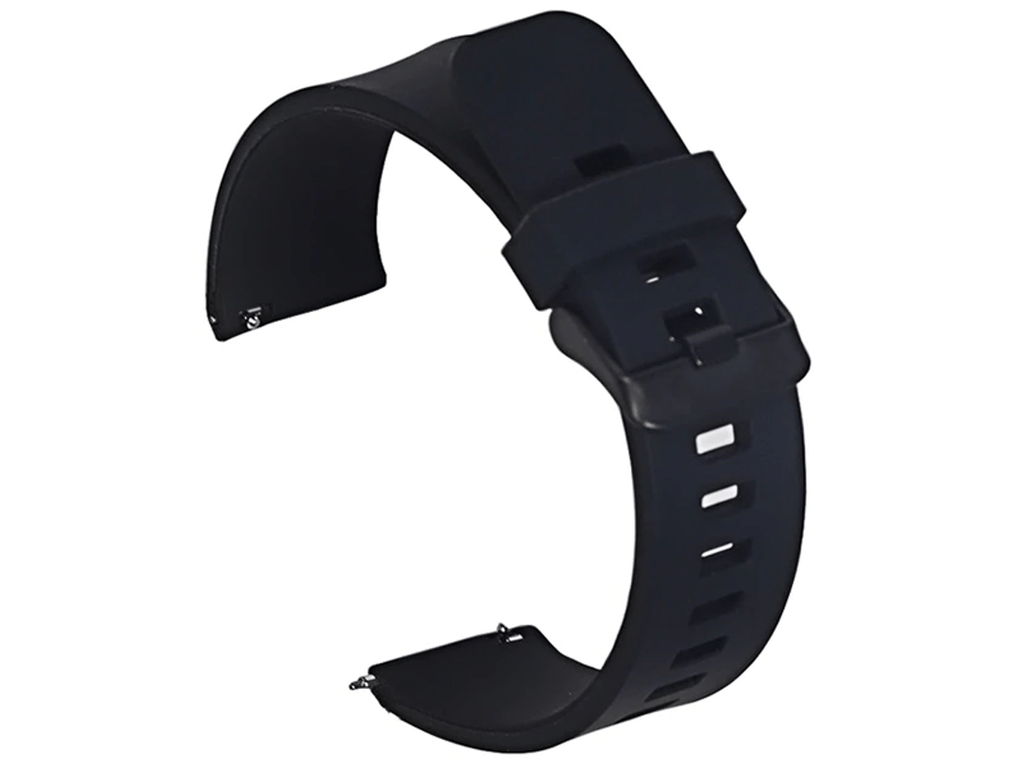 Correa Silicona con Hebilla para Huawei Watch GT 3 Pro 43mm GIFT4ME Negro