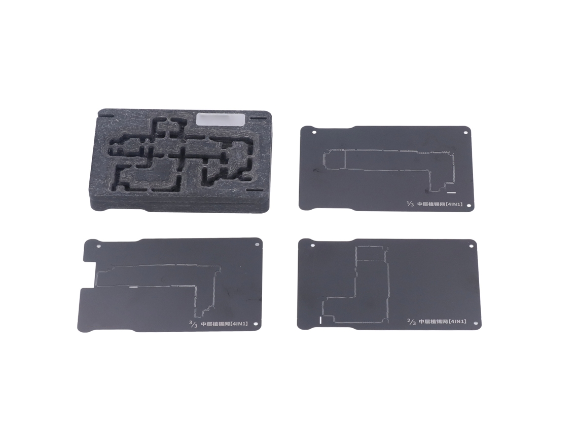 Ycy-plataforma Magnética De Reballing Y Plantado De Estaño Para Motherboard De Iphone 12 12pro 12mini Marco Medio