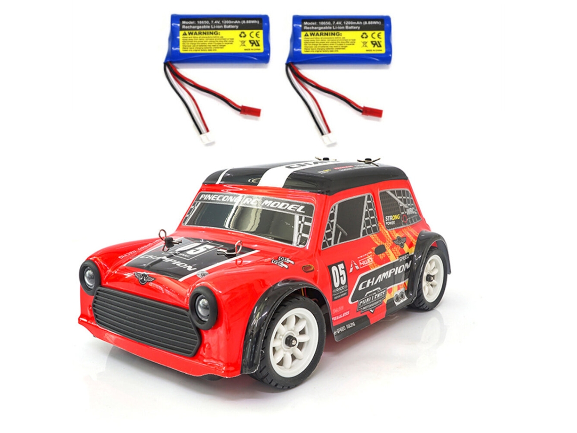 1606 Dos Bateríassg Pinecone Forest 1605/1606 Pro Rtr 1/16 2.4g 4wd Drift Brushless 50km/h Led Alta Velocidad
