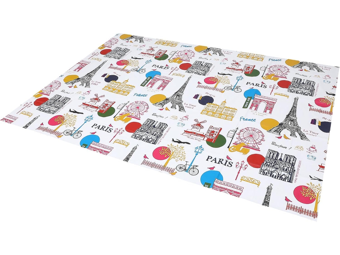 Mantel Individual Impermeable De Peva De 55x39 Pulgadas Para Niños Y Niñas: Resistente A Las Manchas