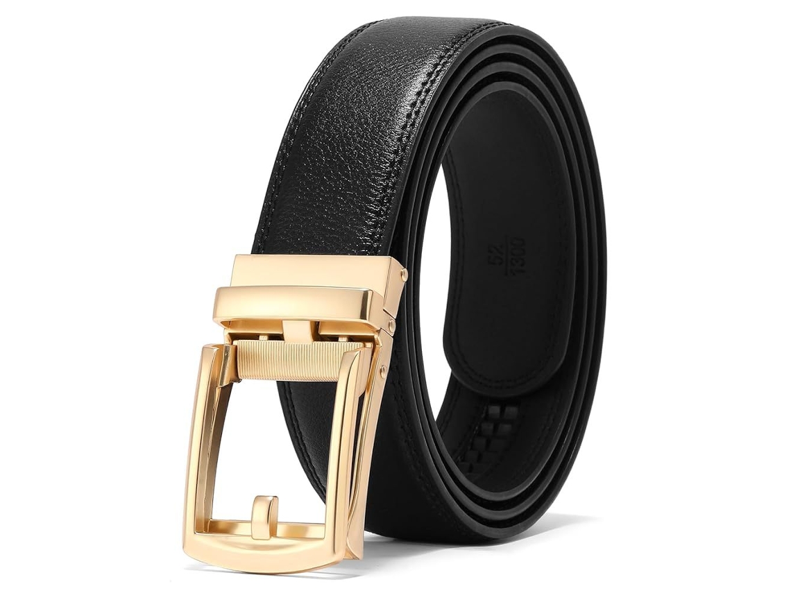 Cinto Chrui De Couro Masculino Com Catraca, Microajustável, 145 Cm (03)