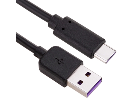 Cable de Cargando Rápido Usb BEMATIK -C Macho para Usb BEMATIK -A Macho 5V 4A 9V 3A de 50 Cm