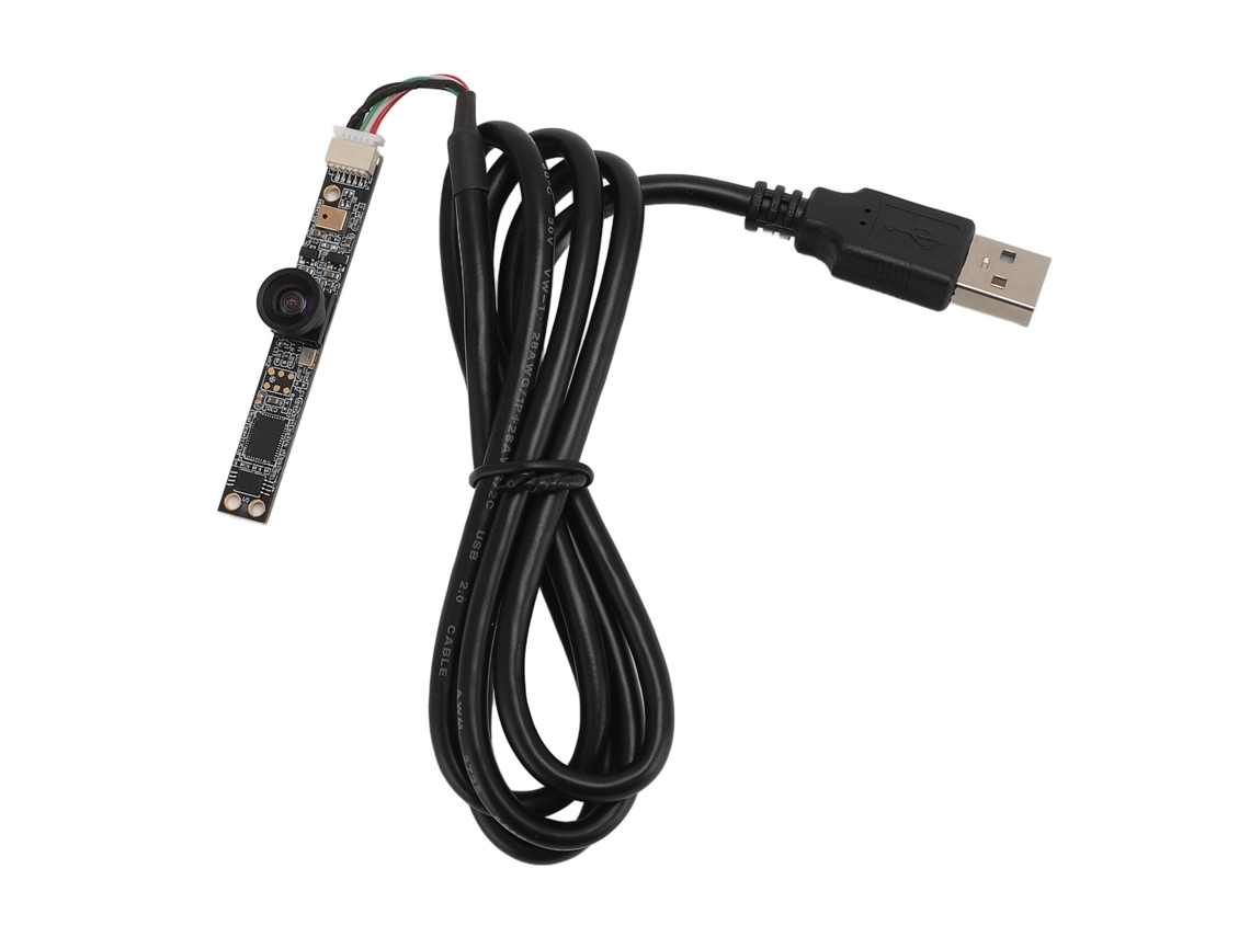 Módulo De Cámara Usb Hd De 2 Mp Con Gran Angular De 120 Grados, Enfoque Automático, Reconocimiento Facial Y Micrófono Integrado.
