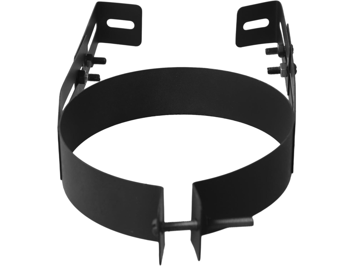 Acero Inoxidable, (16 Soporte Ajustable Para Tubo De Chimenea Con Montaje En Pared, Para