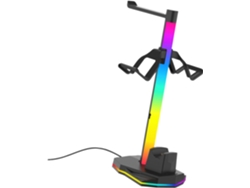 Soporte De Almacenamiento Para Accesorios De Juego Con Función De Carga Y Auriculares P5