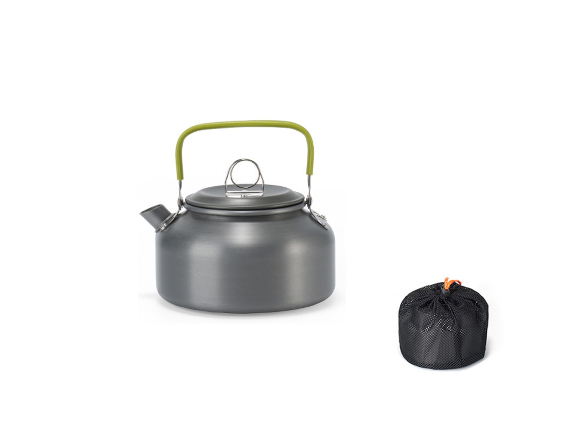 Olla De Camping Ligera De Aluminio Con Asa De Estilo Antiguo, Portátil Para Café Y Té, Accesorio De Cocina Para Exteriores.