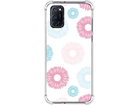 Carcasa Oppo A52 TUMUNDOSMARTPHONE Dibujos Antigolpes Flores 06 Multicolor