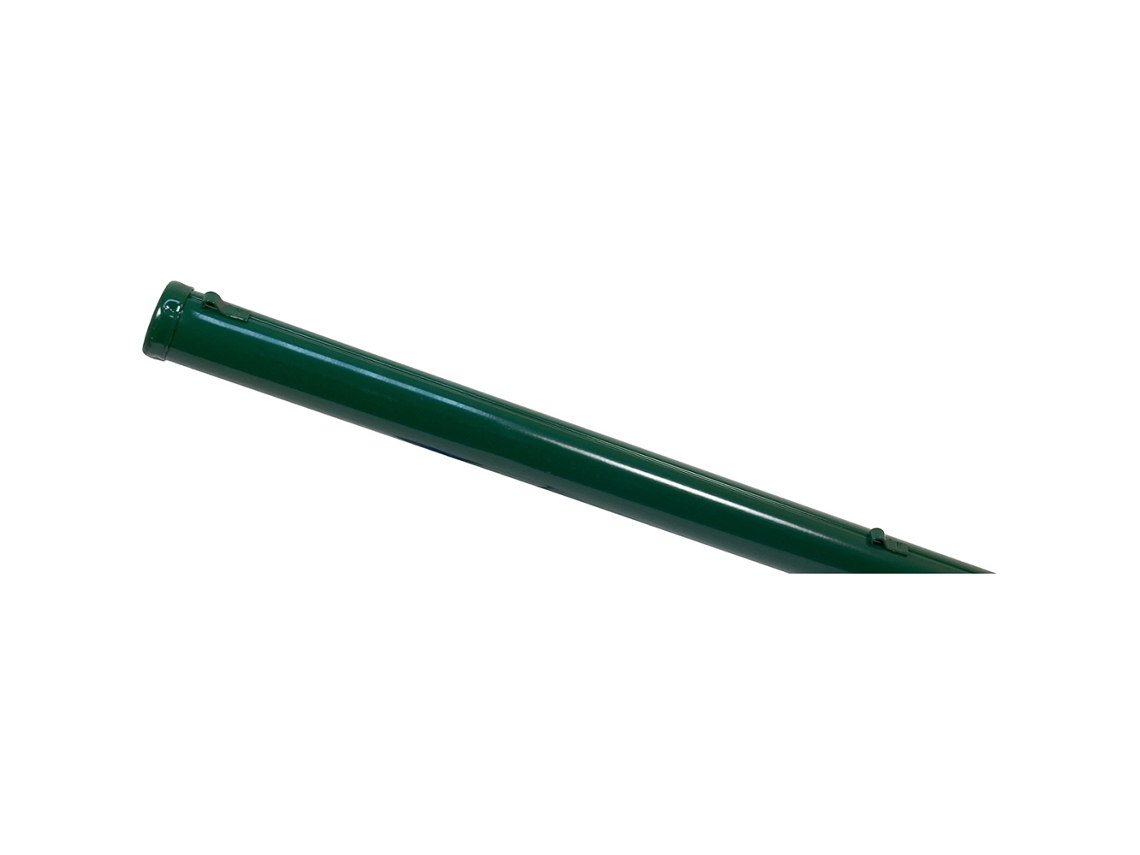 Poste recto para cerramientos - Verde - Ø 48 mm - 1450 mm
