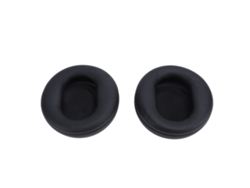 Aplique Almohadillas De Cuero Proteico A Los Auriculares Surface 1 Y 2 Negros.