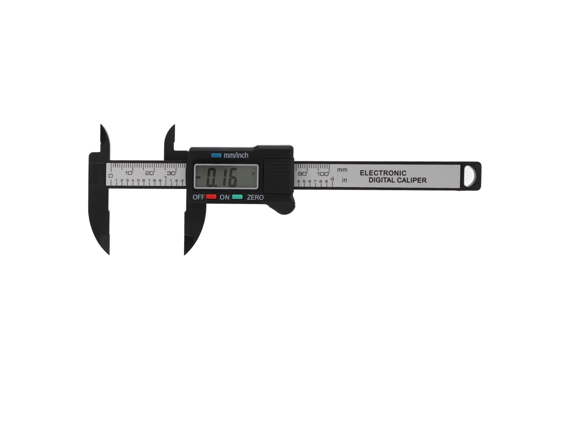 Minicalibrador Digital Led De 0-100 Mm, Ligero, De Plástico, Portátil Y Duradero.