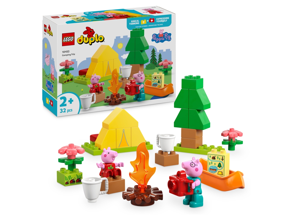 LEGO Duplo: Porquinha Peppa Passeio De Campismo 10452 (32 peças)
