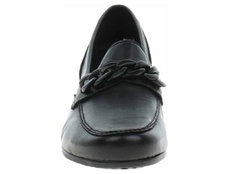 Mocasines de Mujer RIEKER Piel Negro (42)