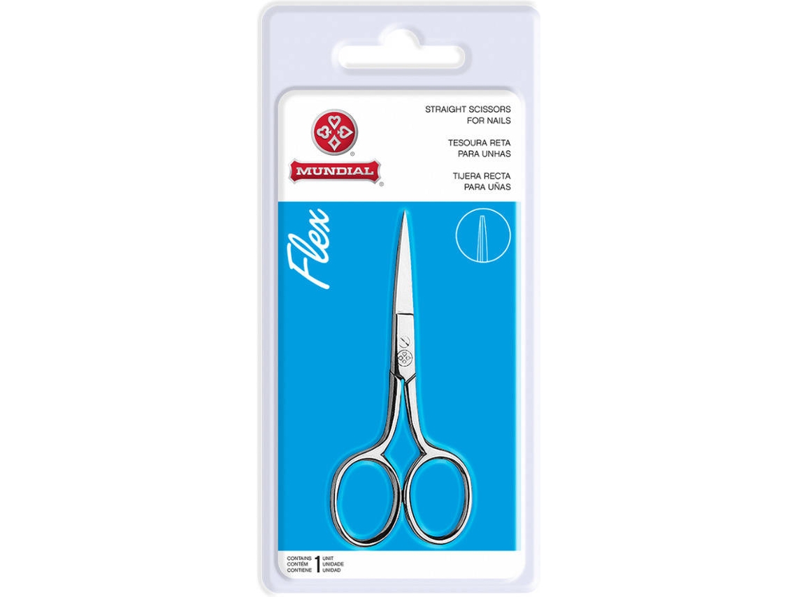 Tijera de Uñas MUNDIAL BC-326 Flex Recta