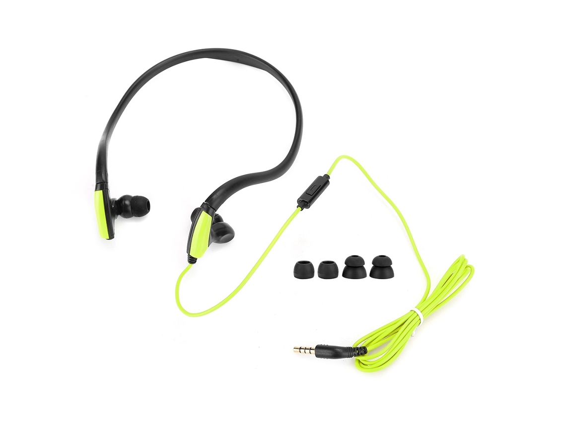 Auriculares (deportes Al Aire Libre Impermeables Al Sudor) Mdr-j039 Auriculares Impermeables Al Sudor Con Conector De 3.5mm, Cableados Con Control Remoto, Universales Para Teléfonos Móviles