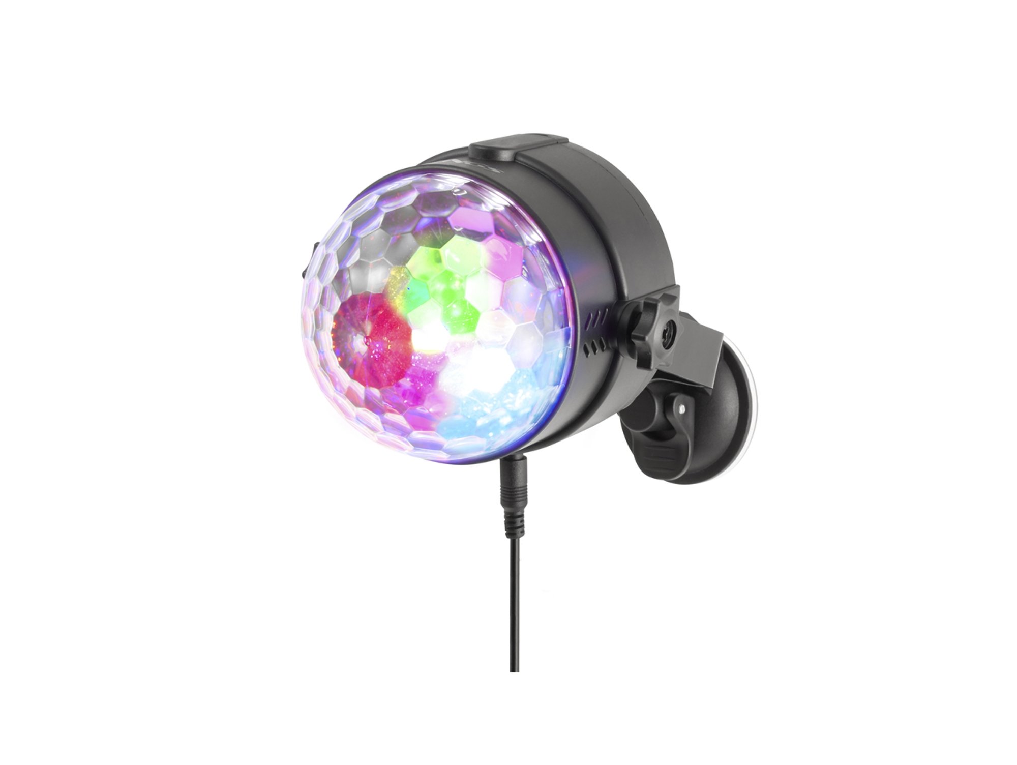 Mini Bola Discoteca usb ngs rave de luces spectrarave con mando proyector party lights 3 leds