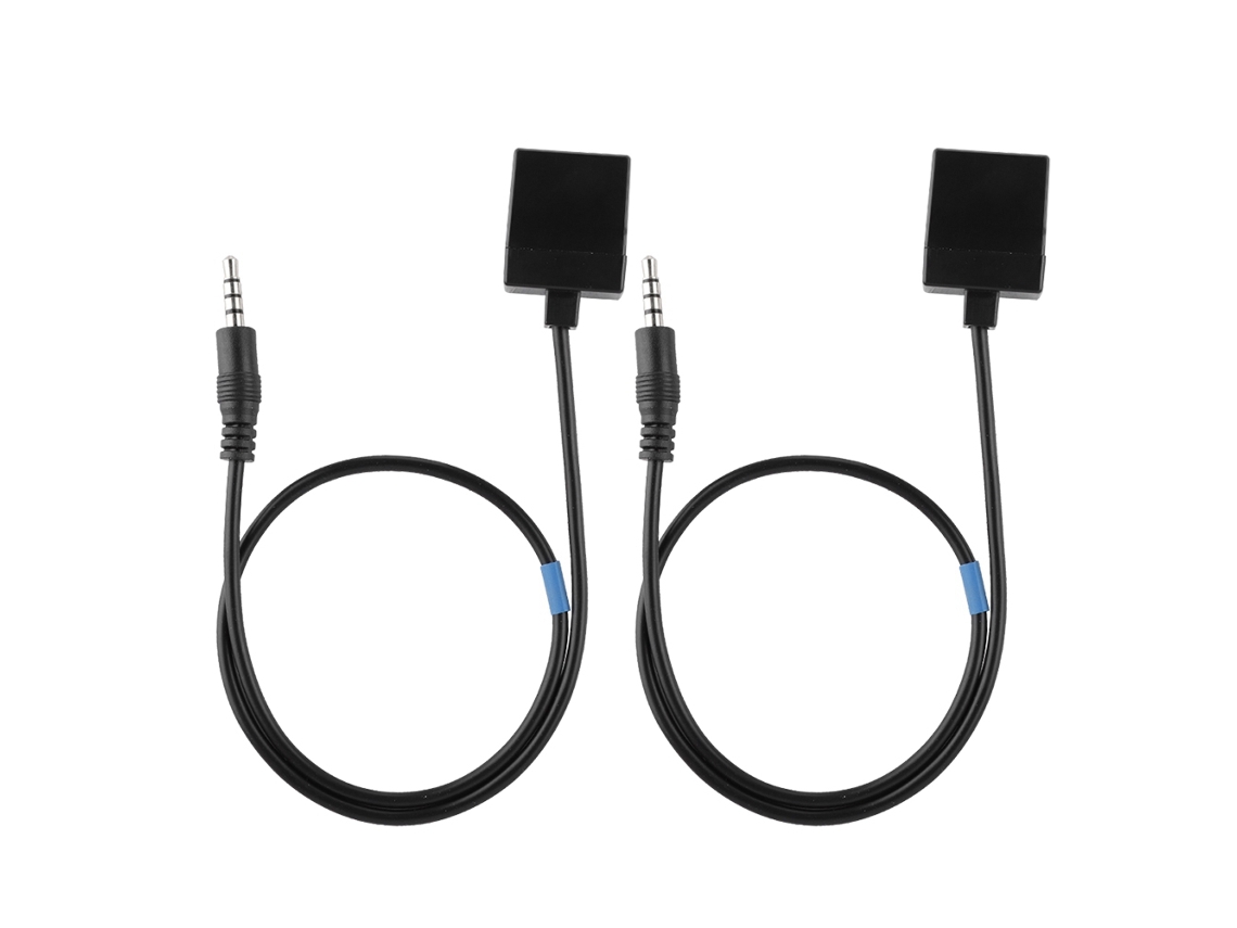 Adaptador y extensor de conector macho de 3,5 mm a conector hembra RJ9 4p4c
