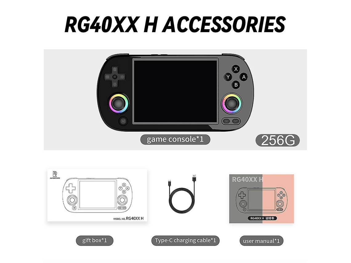 Retro Handheld Game Console Lightweight Game Playing Device For Child Adults