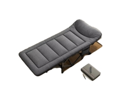 Cama plegable, diseño ligero, capacidad de carga de 200 kg, gris claro OEM