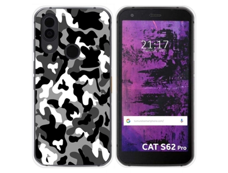 Carcasa CAT S62 Pro TUMUNDOSMARTPHONE Dibujos Multicolor