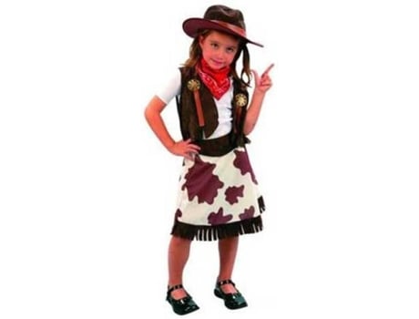Disfraz de Niña cowgirl (Talla: 2 anos)
