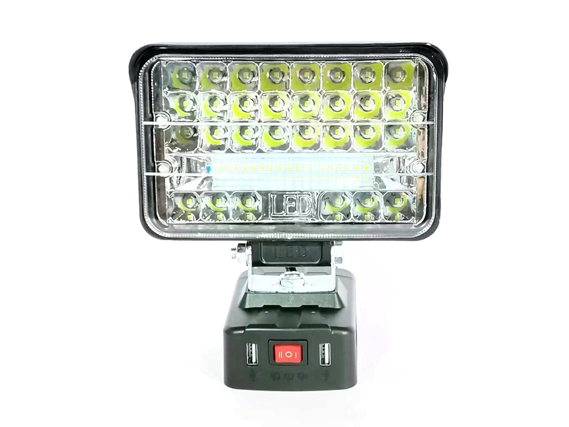 Lámpara De Trabajo Led Portátil De Alto Brillo Recargable Por Usb, Luz De Seguridad Para Exteriores Para Acampar, 5 Pulgadas/12,7 Cm