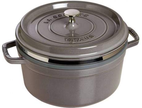 Cacerola STAUB (Gris - Hierro Fundido - 26 cm)