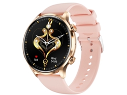 Reloj inteligente con llamadas Bluetooth, 1,39 pulgadas, monitoreo de salud, 114 modos deportivos, compatible con Android e iOS, oro rosa.