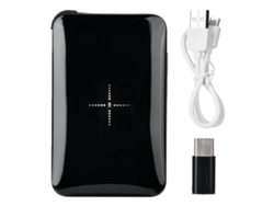 Cargador Inalámbrico Ultrafino 10000mah Cargador De Teléfono De Carga Inalámbrica Rápida Rojo