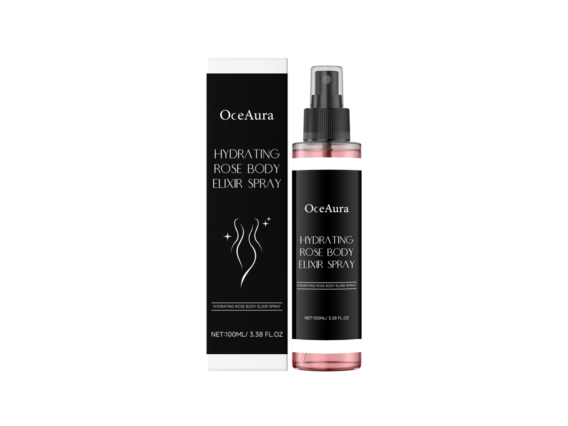 Spray corporal hidratante de rosas con acción nutritiva