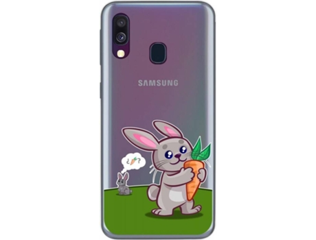 Carcasa Samsung Galaxy A40 TUMUNDOSMARTPHONE Conejo Multicolor