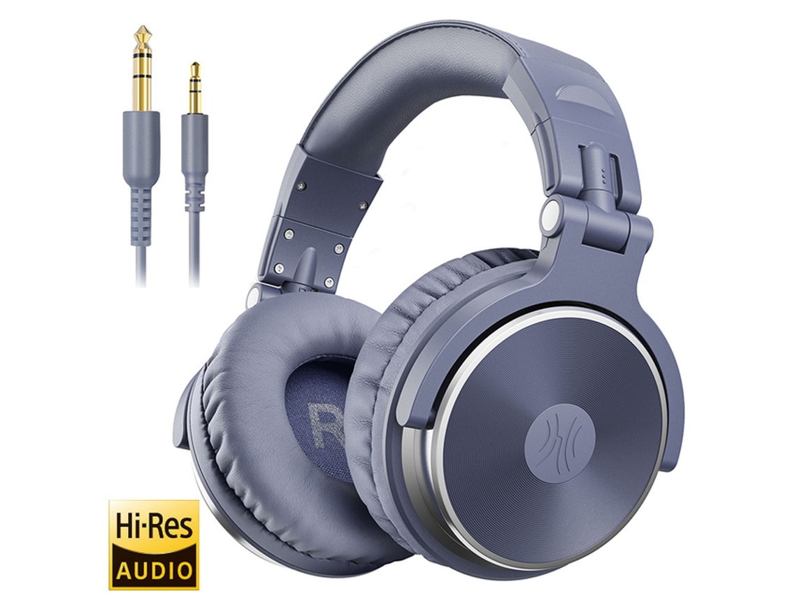 Oneodio Wired Professional Studio Pro DJ Auriculares con Micrófono sobre a oreja HiFi Monitor Música Auriculares para Teléfono PC