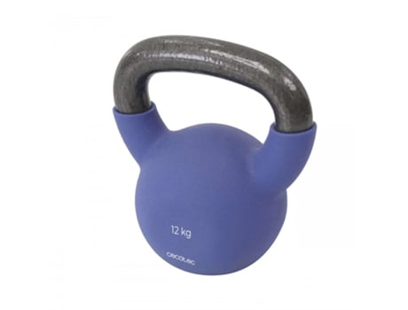 Pesa Rusa CECOTEC Drumfit KettleBell 10000 Neo (Azul - Hierro Fundido - 10 kg)
