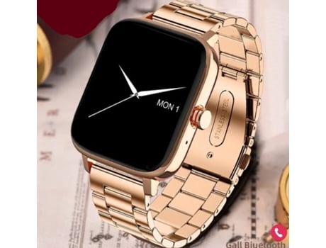 Smartwatch Pethuel I13 Bluetooth Llamada Oro