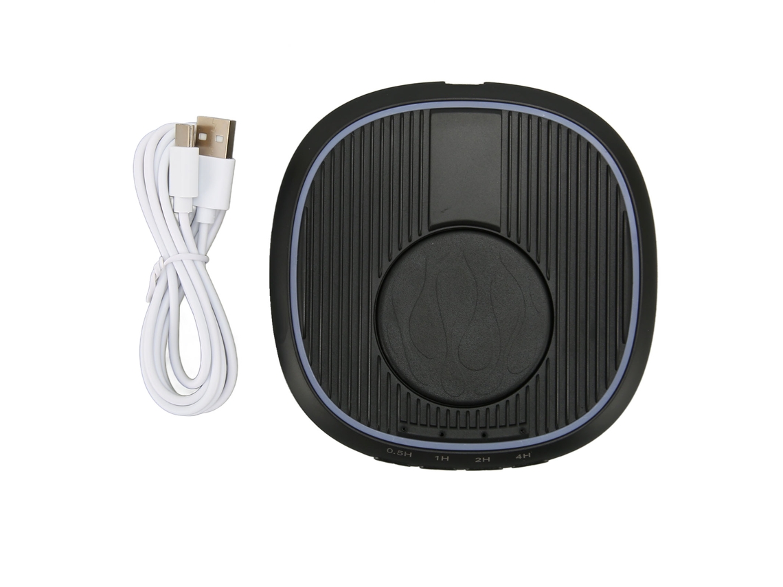 Mover De Mouse Indetectável Com Temporizador Ajustável Led Indicador Usb C Ultra Fino Silencioso Para Pc Laptop Ativo Preto