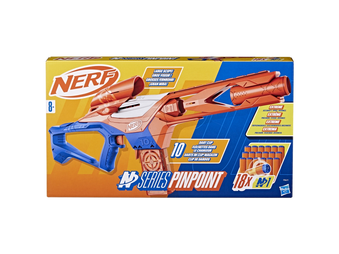 NERF N Series Pinpoint - Lanza dardos - 8 Años