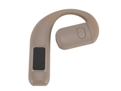 Auriculares Mono Bluetooth 5.5 Con Cancelación De Ruido, Micrófono Giratorio E Indicador De Batería - Gris