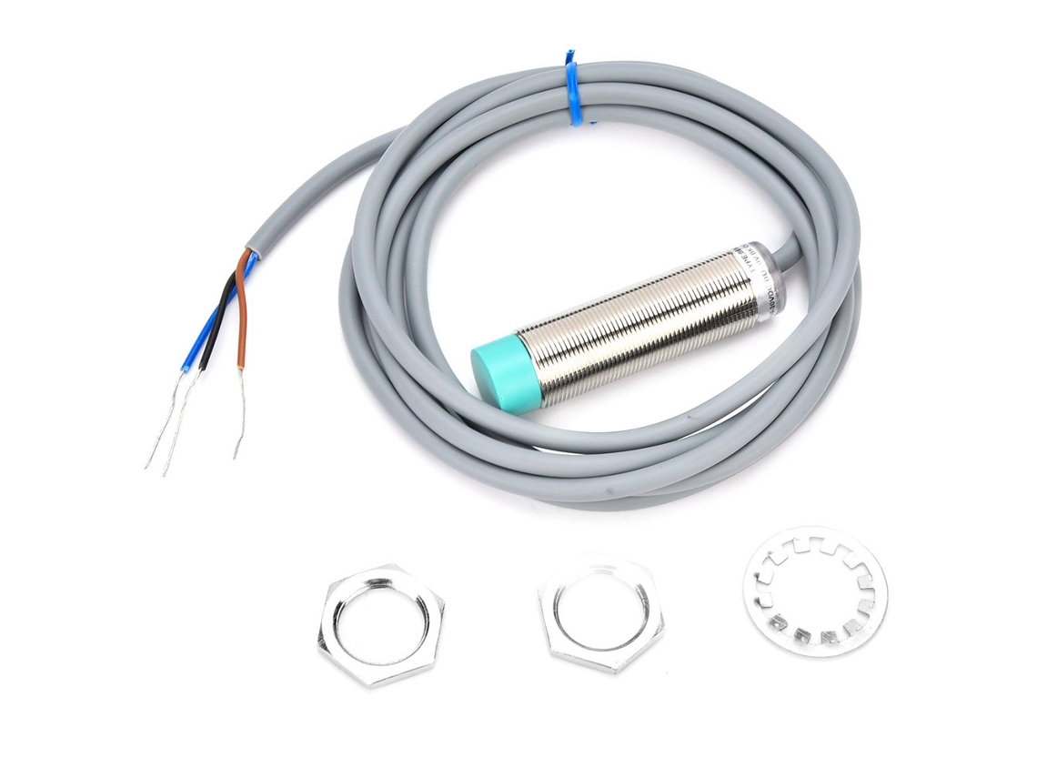 Sensor De Proximidad Inductivo Cilíndrico De 8 Mm Bem18-08-nk 10-30 V Cc Npn No