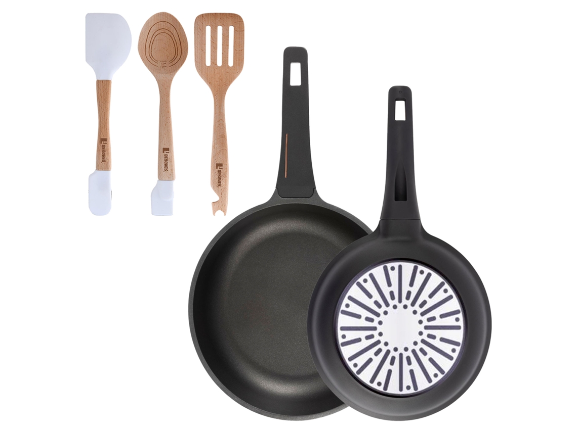 Juego De 2 Sartenes Ø24ø28cm Coppery Utensilios De Cocina
