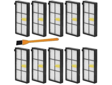 Accesorio Aspiradoras Compatibilidad Universal 11 Pzas Filtro Hepa IROBOT Roomba 960 800 870 871 880 980 981 Filtros Para