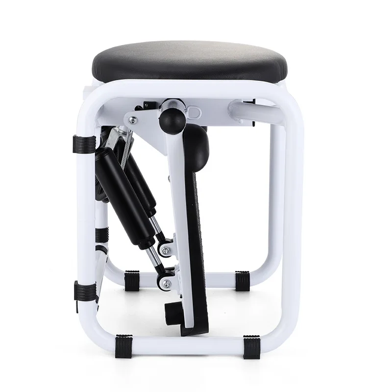 (Taburete Stepper Negro) Máquina de pedales hidráulica silenciosa para escalada, equipo de fitness multifuncional, taburete stepper