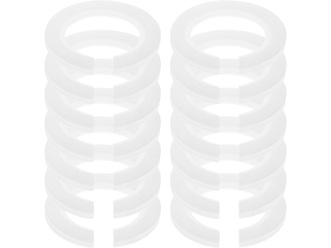 20 Anillos Adaptadores Para Pantallas De Lámparas. Prácticos Para Lámparas.