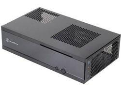 Caja PC SILVERSTONE ML05 (HTPC - Negro)
