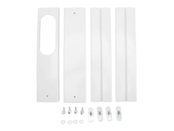 Kit de aire acondicionado de ventana portátil y ajustable de 16,9 pulgadas y 55 pulgadas, 4 piezas.