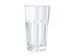 Set De 4 Vasos De Acrílico Transparente Para Hogar Y Cocina, 420 Ml, Resistente Y Lavavajillas